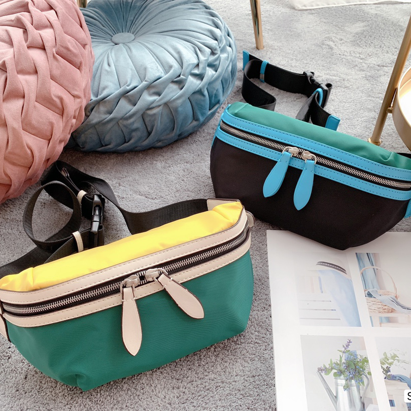 

Fanny Pack Designers Luxurys woman waist bags temperament versatile women messenger bags solid color letter pillow bag two-color cross Wallet very good, As pics