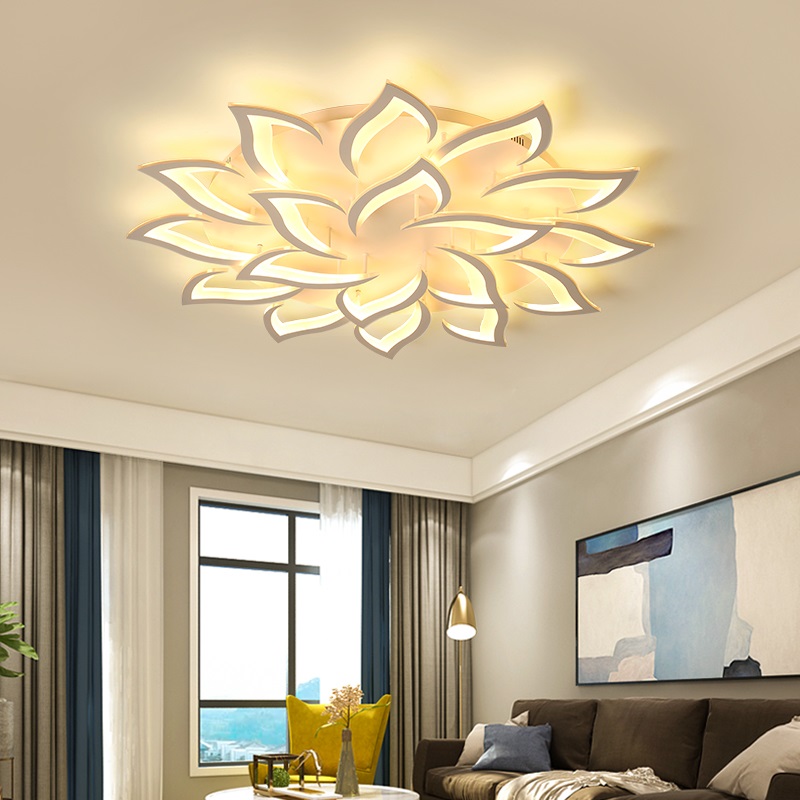 

Round Living Room Ceiling Light Simple Modern Creative Atmosphere High-end Home Warm Bedroom Hall Main Led Ceiling Lamp Dimmable