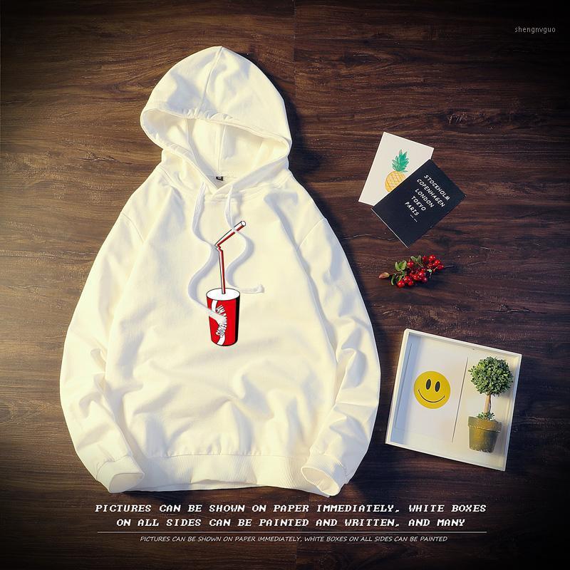 

Men's Hoodies & Sweatshirts 2022 Spring Thin Sweatshirt Mens Pullover Hooded Streetwear Casual Graphic Print Long Sleeve Teen Clothes Take H, W763white