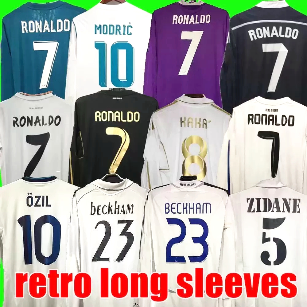 

Retro LONG SLEEVE Soccer Jersey Football shirts GUTI Ramos SEEDORF CARLOS 10 11 12 13 14 15 16 17 RAUL ZIDANE Beckham 00 01 02 03 04 05 06 07 finals KAKA, 13-14 home