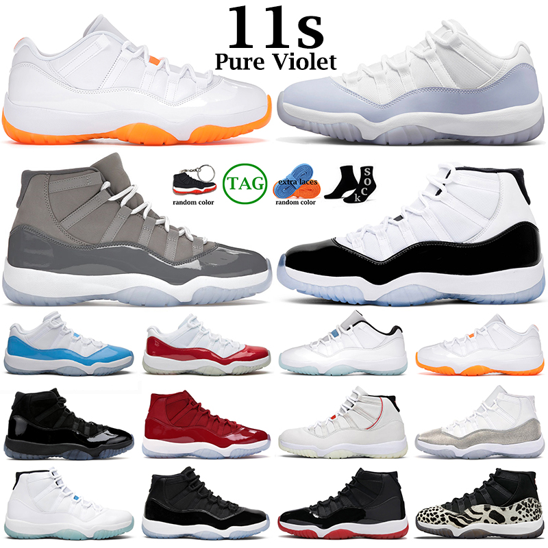 

Mens basketball shoes women 11s 11 Pure Violet Cool Grey Concord Bred win like 96 Cap and Gown Animal Instinctmen Bright Citrus Heiress men sports sneakers