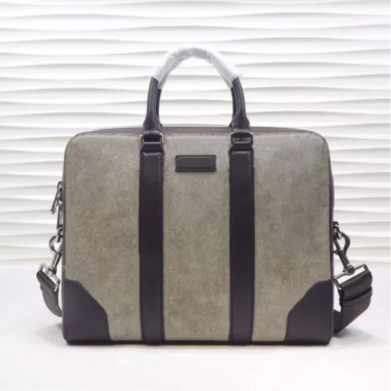 

Top Quality 474135 Classic Real Leathe Briefcases Fashion Business trip Document Outdoor Men Messenger bag handbag, Size: 36cm