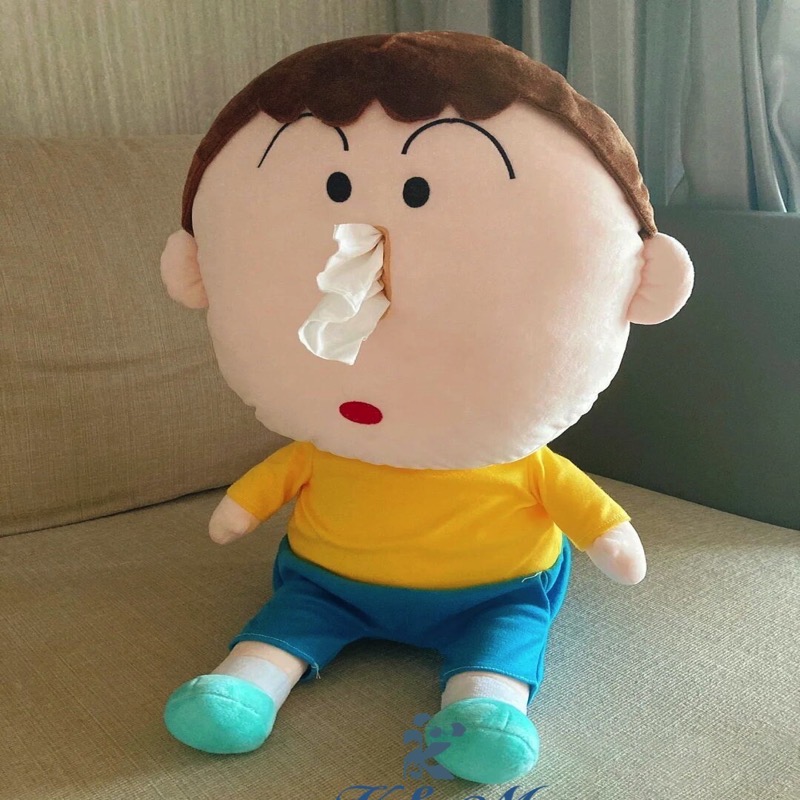 

Crayon Shin Chan Himawarigumi Boochan Plush Toy PP Cotton Doll Pillow Tissue Box Funny Cute Cartoon Creative 38-46cm 2 Styles Q Version Gift, Customize