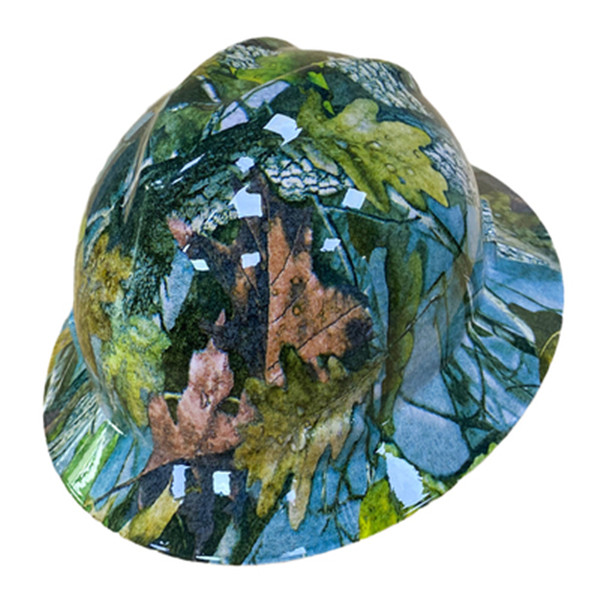 

Full Brim Hard Hat Safety Helmet Creative Pattern Printing Unisex Sunshade Lightweight Construction Work Cap