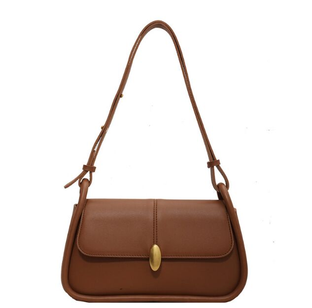 

Luxury Women Pu Leather Shoulder Bag Fashion Designer Ladies Solid Color Handbags Flap Crossbody Bag Axillary Bags, 28cm-16cm-9cm