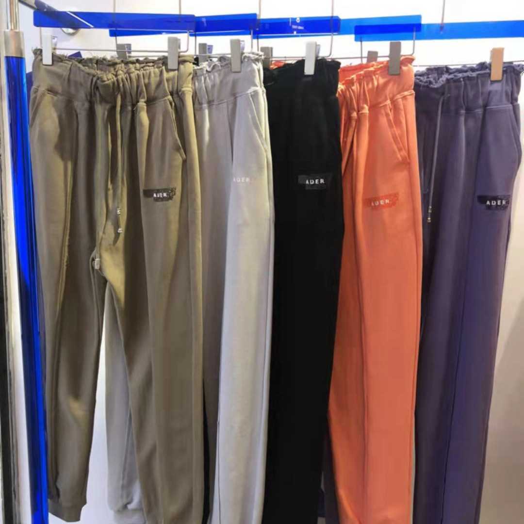 

Men's Pants Ins hype five origami ader pant men's and women's slim loose sportswear Leggings sports casual pants, Purple