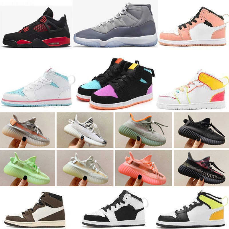 

Children Basketball Shoes 11s Red Thunder Cool Grey Candy Multicolor Og Obsian Edge Glow UNC Light Pink for Boy Girl Toddler Chaussure Pour