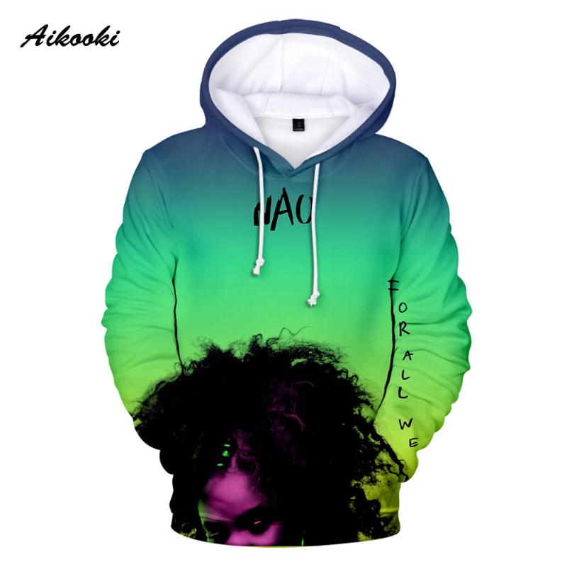 

Men's Hoodies & Sweatshirts Fashion Design NAO3d Men/Women Hoody Winter Thin Hooded 3D Japan Hip Hop Singer Boy/Girls SweatshirtsMen's, As picture