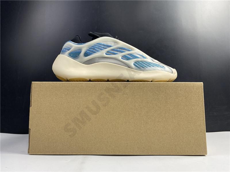 

2020 700 V3 GY0260 kyanite Blue luminous West Runner Men Sneaker west 700V3 Sports Shoes Men Wwk Yyl35''YEEZIES''350''YEZZIES''BOOSTs Kanyes