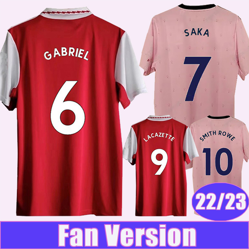 

22/23 PEPE TIERNEY THOMAS Mens Soccer Jerseys ODEGAARD SMITH ROWE MAITLAND-NILES Home Away 3rd Football Shirts Short Sleeve Uniforms, Qm9245 22 23 3rd no patch