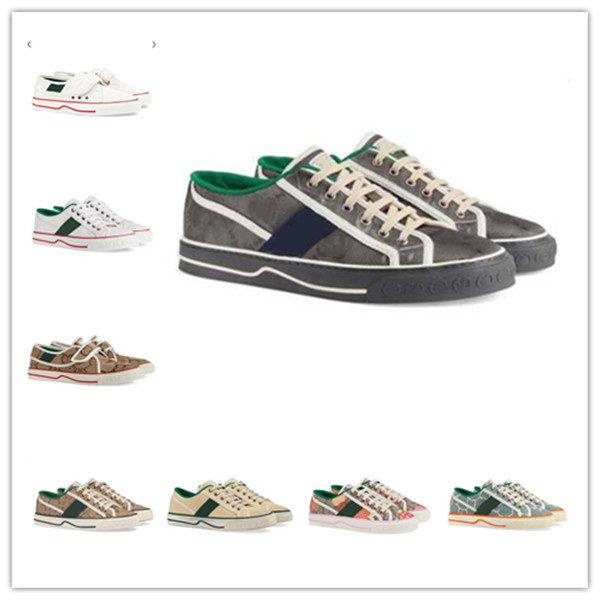 

Tennis 1977 Print Sneaker Luxurys Designers Shoes Espadrilles Women Men Sneakers Triple s Canvas Printed Retro Couple Casual shoe cc889