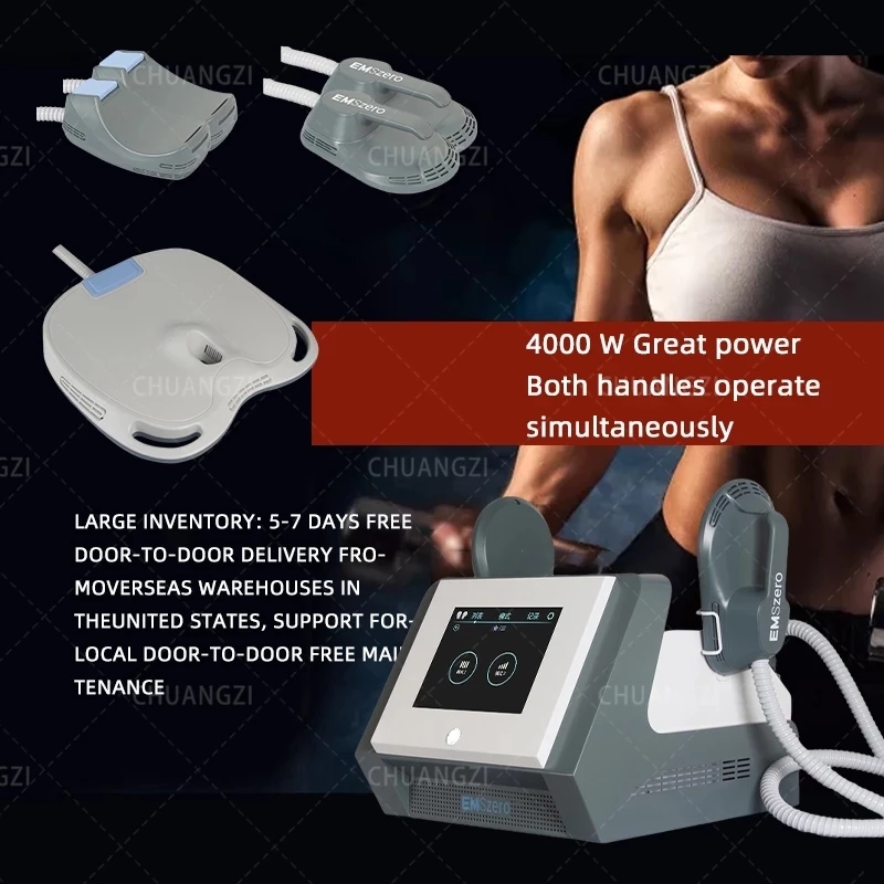 2023 DLS-EMSLIM Portable RF Electromagnetic Body Emszero Slimming Muscle Stimulate Fat Removal Build Muscle NEO Machine-image-763200089