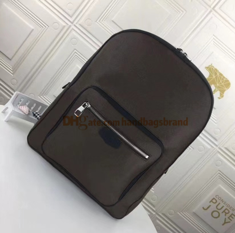

New Famous JOSH backpack classic leather travel bags shoulder backpacks for men fashion business bag luxury designer notebook bags school bag M41530, Brown flower