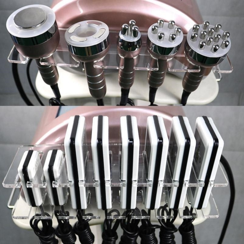 6 In 1 Vacuum Cavitation System 40k Ultrasonic Slimming Machine 8 Pads Lipo Laser Slim Equipment