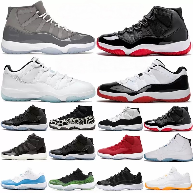 

11s 11 Basketball Shoes High Low Citrus Concord Legend Blue Jumpman Gamma 25th Anniversary Cool Grey Space Jam Mens Womens Retro Win Like 96 Sneakers Size 36-47, 31