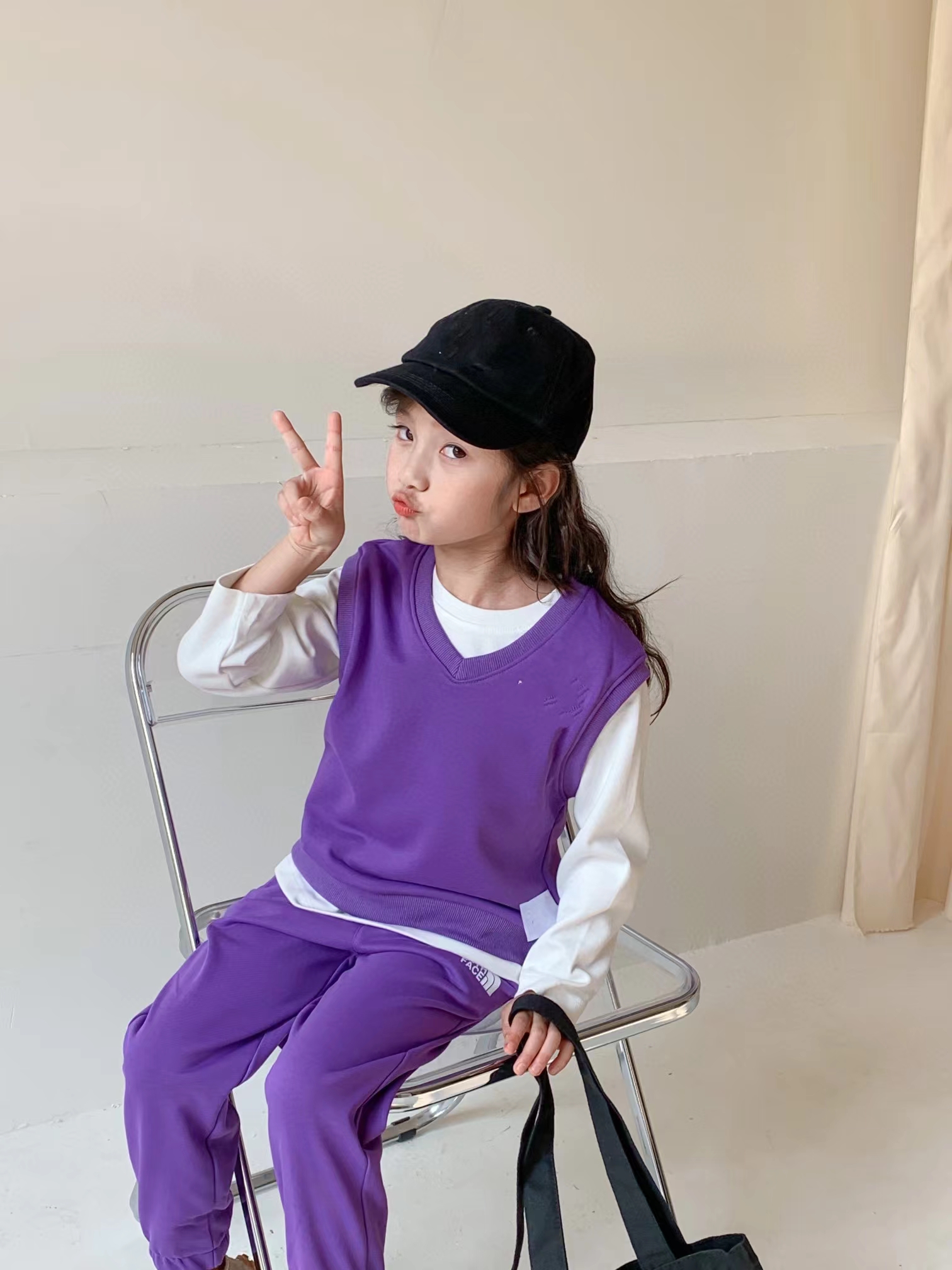 

designer kid clothing sets athletic walking fashion toddler clothe boutique blue color baby girl set autumn wholesale send with box