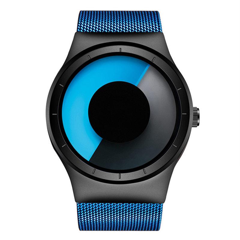 

Wristwatches Creative Men Watch Brand Quartz Men's Watches Casual Sport Waterproof Clock Stainless Steel Band Man DropWristwatches, 6004 ssu