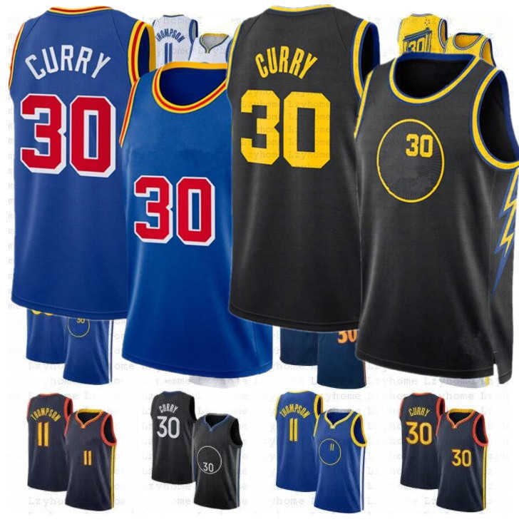 

Stephen 30 Curry Klay 11 Thompson Basketball Jersey 75th Anniversary Andrew 22 Wiggins James City Wiseman EidtioN Black Blue Sports Shirt Jerseys Mens 2021 2022 New, Color