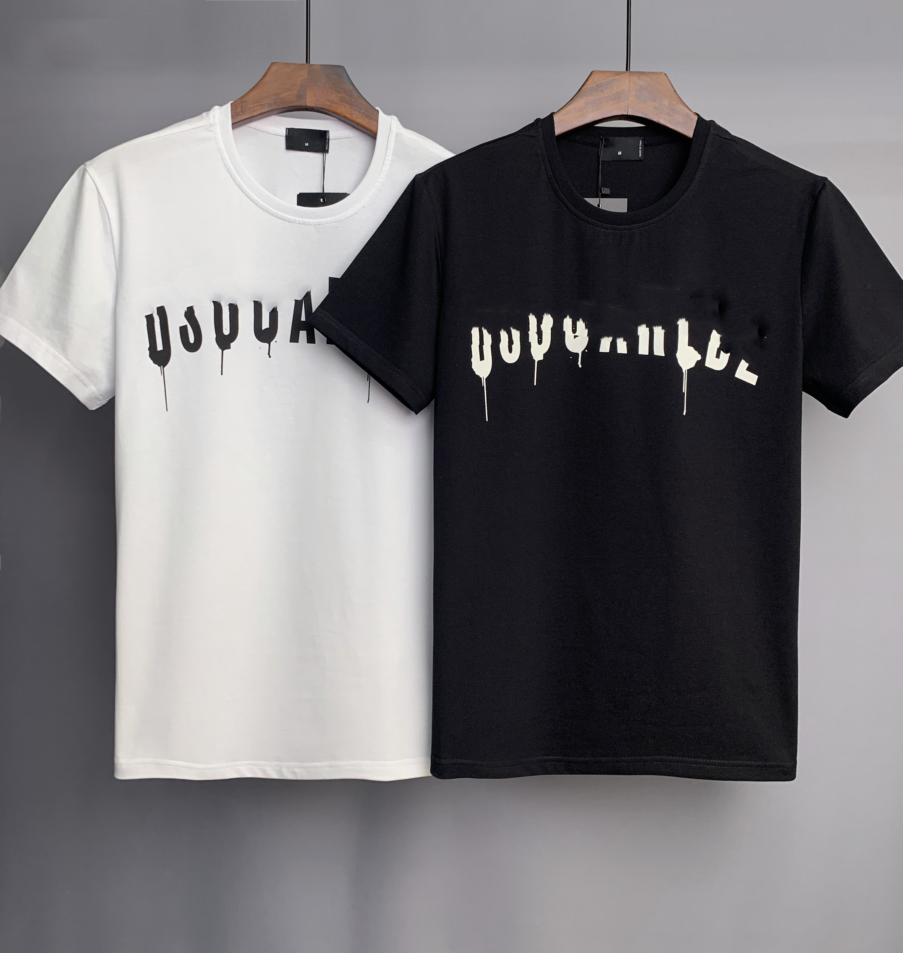 

22SS Brand Men T-Shirt Designer d2 Mens Polo shirt tops Luxury Letter Print Shorts O-Neck Short Sleeve Men's Shirts DT585 dsq Streetwear tee shirts clothes, 14