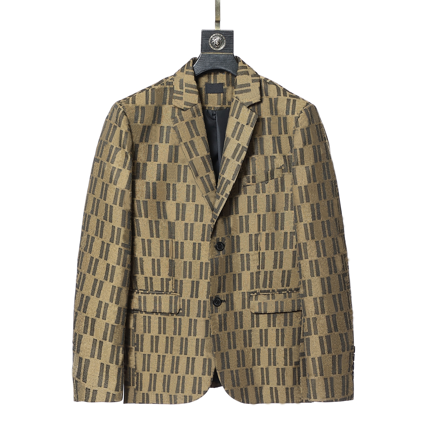 

2022ss Fashion Mens Casual Lapel Suit Blazer Jacket Coat For Man Formal Business Wedding Classic Letter Embroidery Long Sleeve Slim Green Suits Blazers Coats, Extra shipping cost