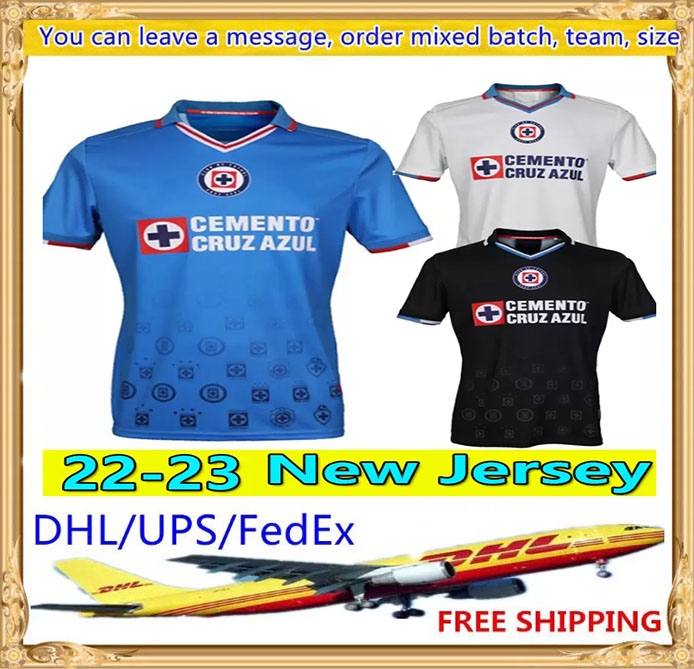 

DHL UPS FedEx free 2022 2023 Cruz Azul Soccer Jerseys 22 23 CDSyC mexico League Pineda Romo ALVARADO RODRIGUEZ Home Away third LIGA MX camisetas de futbol Jersey, Grey