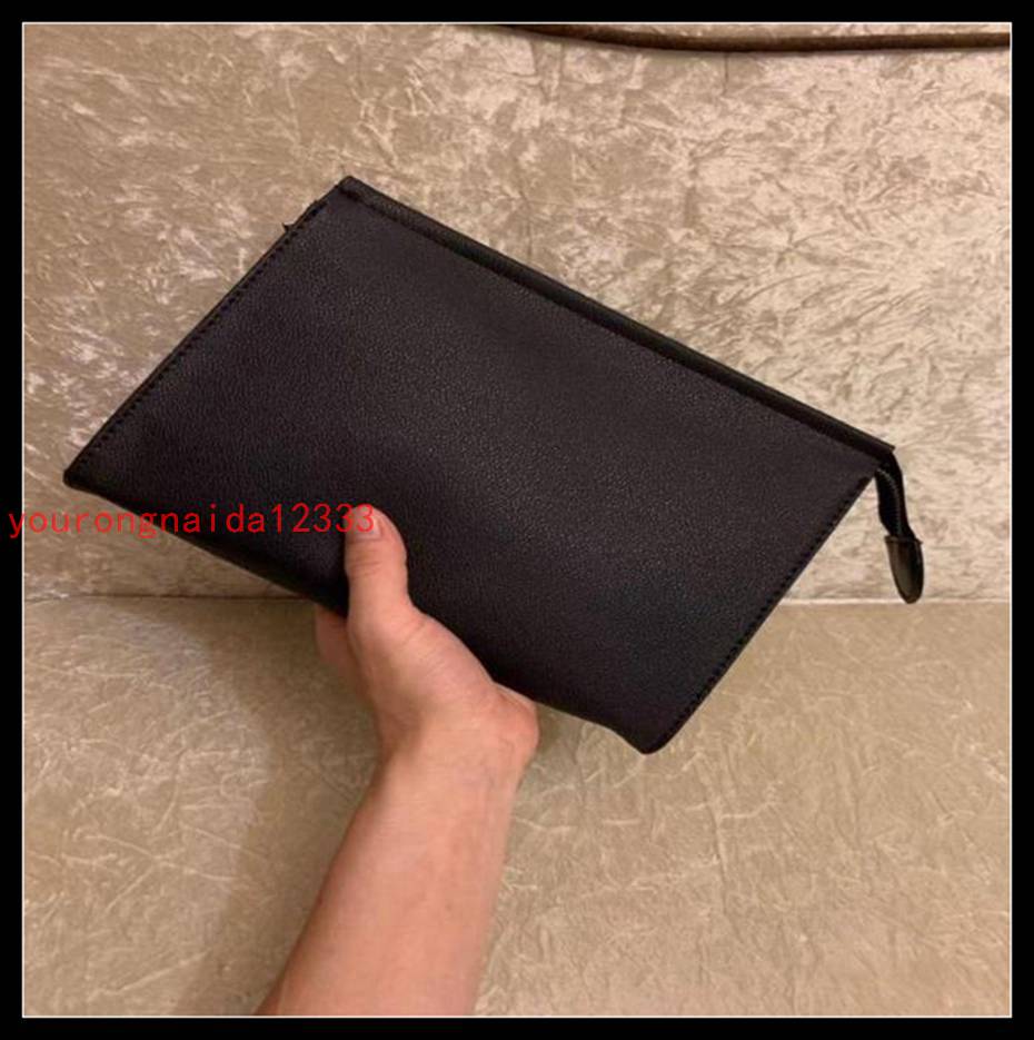 Designers de haute qualité sacs d'embrayage hommes et femmes luxurys sacs à main 2021 Lady Classic Grown Brown Golds Business Pouch Wash Sac en g