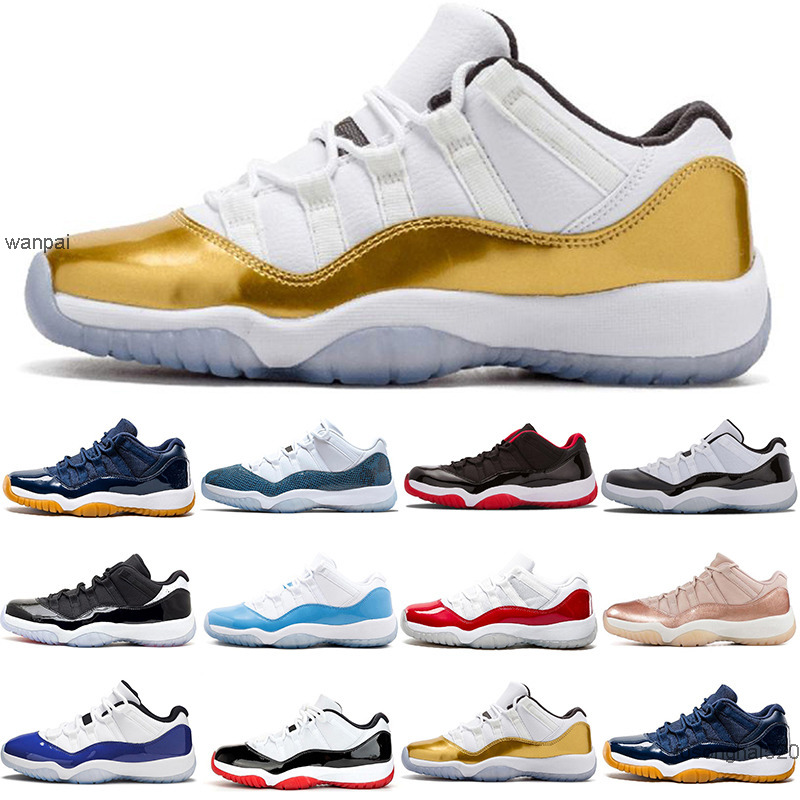 

2022 new popular low basketball shoes men 11s Navy Snakeskin gum Closing Ceremony white bred Rose Gold Varsity Red Infrared Co jorda jordens shoe, Infrared low