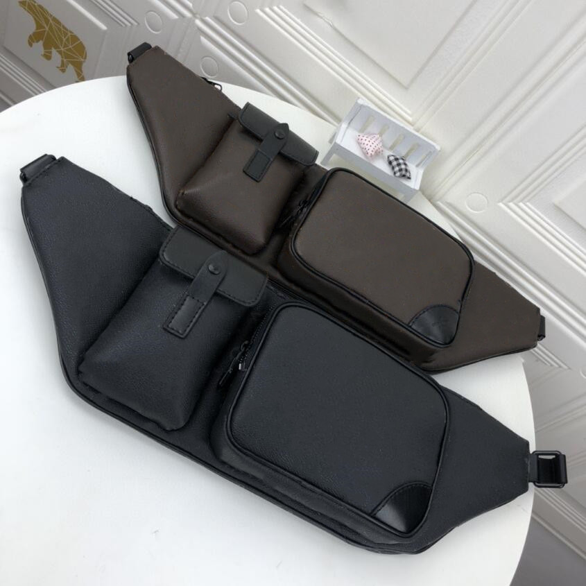 

Luxury Designer Waist packs Women Messenger Genuine Leather Waist Bags Men Handbag Wallet Outdoor Sports Crossbody Bag Clutch Coin Purse, Multi