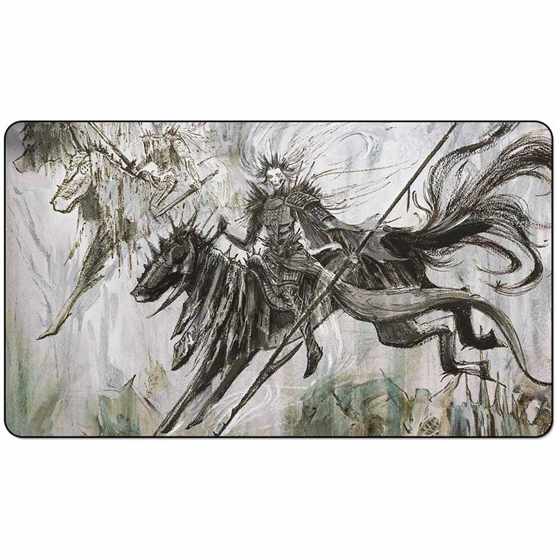 

TCG Playmat Magic Board Game Playmat: MURDEROUS RIDER Playmat 60*35cm size Table Mat286z