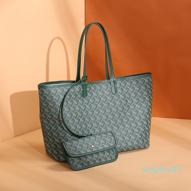 

2022 Women's bag shoulder tote single-sided shopping PM 47cm, Dark grey