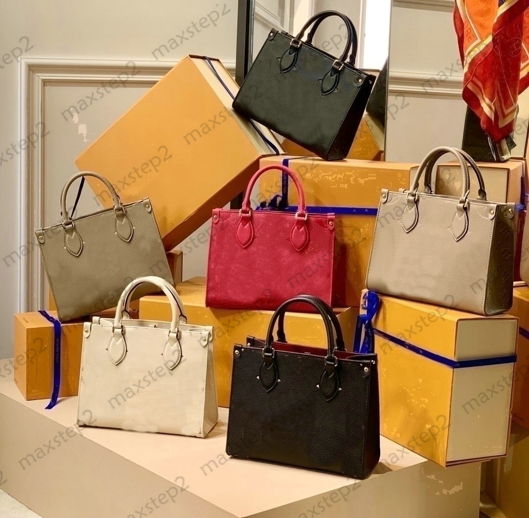 

FASHION Classic ONTHEGO 25cm Bag MINI Sunrise M44925 WOMEN Luxurys Designers Bags OTG Leather Handbags Messenger Shoulder Totes Wallet Shopping Bag M59856 M46168, Customize