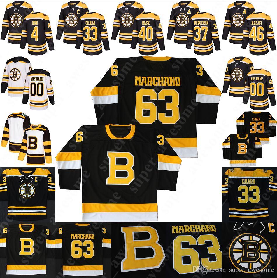 

Boston Bruins Jersey Dan Vladar Karson Kuhlman Zach Senyshyn Jeremy Lauzon Kyle Keyser Par Lindholm Jakub Lauko Jack Studnicka Petrovic, Youth black third