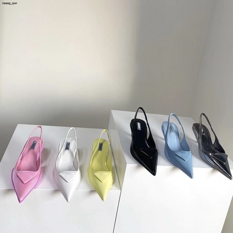 

Womens Fashion Milano Sandals High Heels Summer Casual Women Lady Shoes Flat Ladies Loafer Genuine Patent Leather Designer Luxury Slippers, Color 7