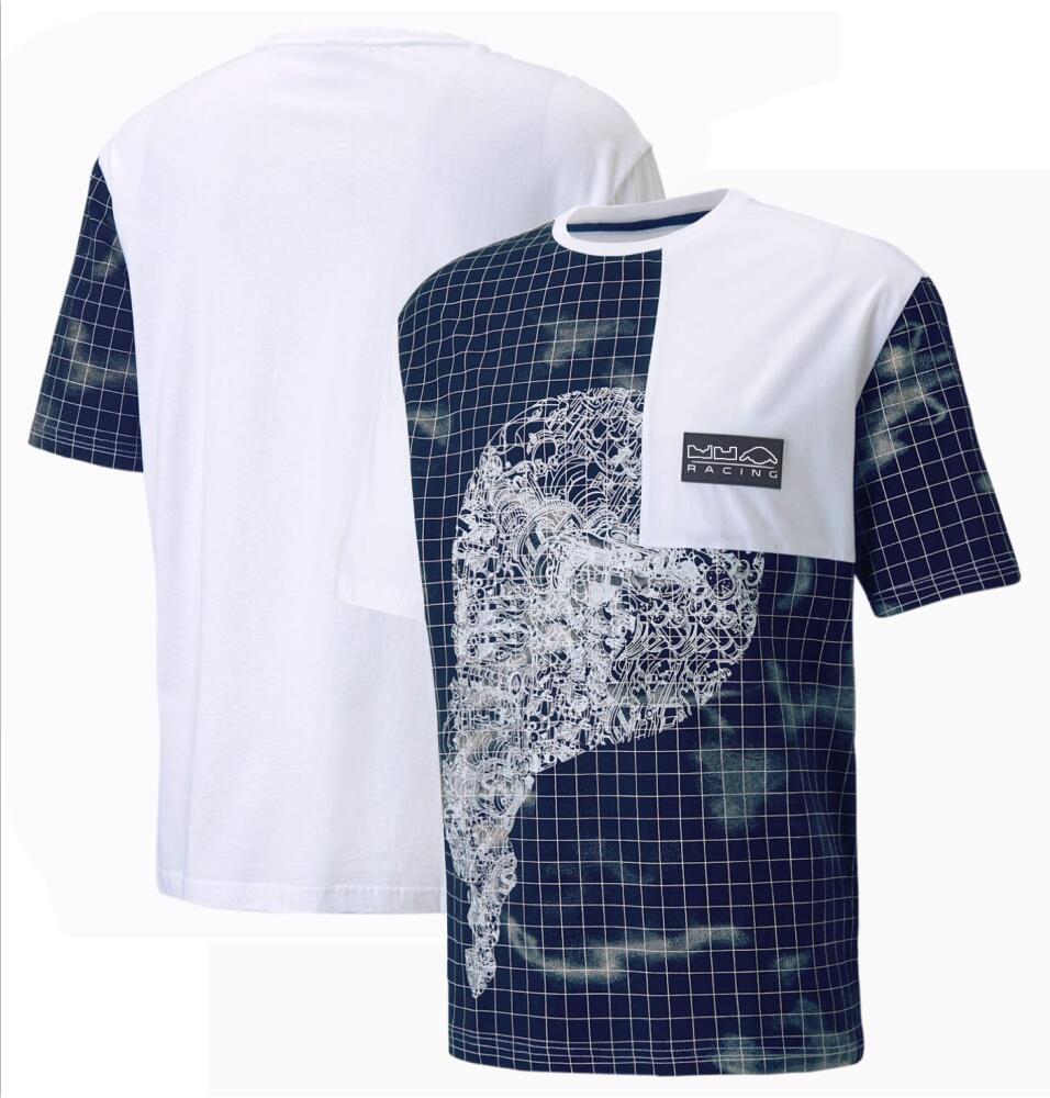 

F1 Formula One racing short-sleeved T-shirt team suit racing suit casual round neck 2022 custom