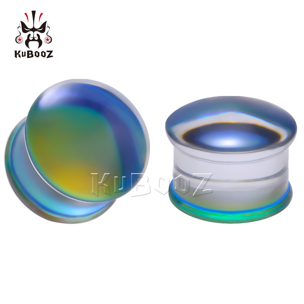 

Kubooz Acrylic Thermochromic Ear Plugs Piercing Earring Tunnels Body Jewelry Gauges Expanders Wholesale 8mm to 16mm 30PCS