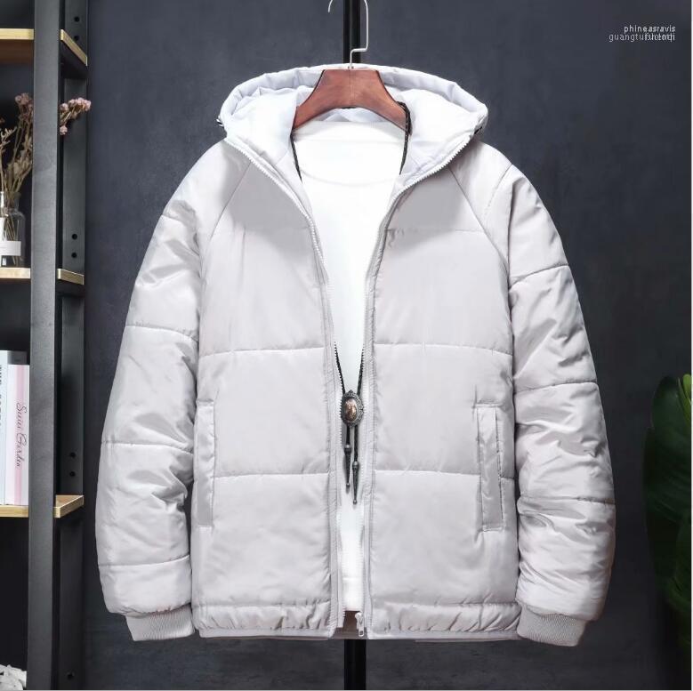 

Men's Down & Parkas 2022 Fashion Men Winter Jacket Coat Hooded Warm Mens Casual Slim Fit Male Overcoat1 Phin22, Black