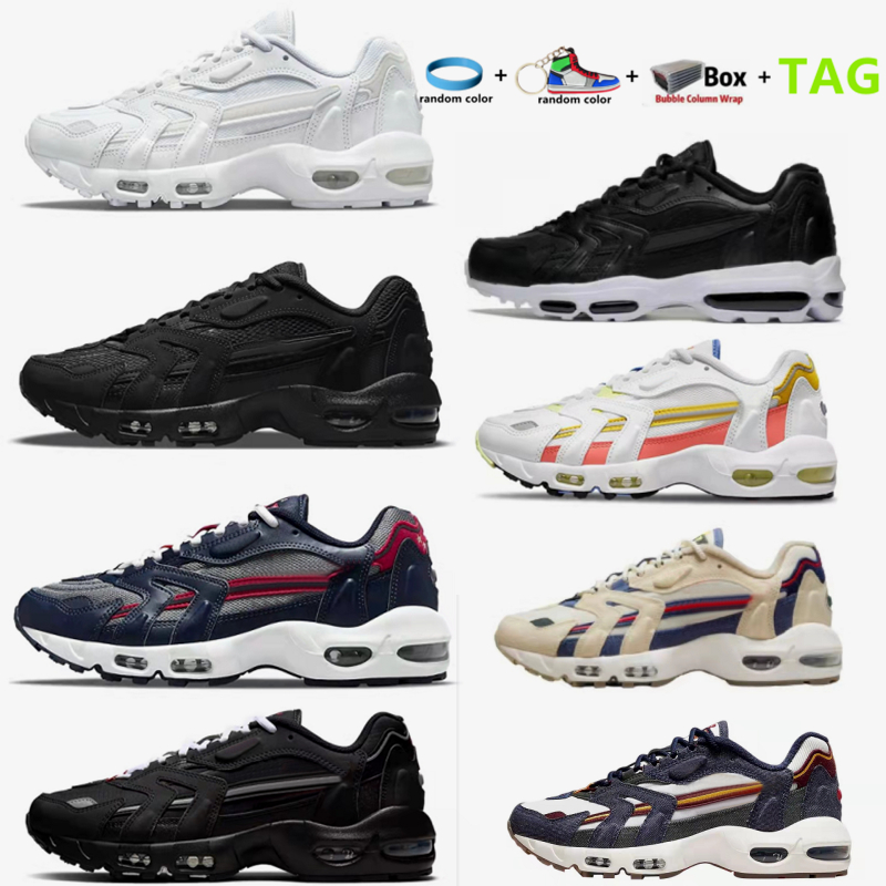 

2022 New 96 II 2 Men Women Triple Black Running Shoes Goldenrod Beach Bred Blackened Blue Green White Bright Mango Unisex Sport Sneakers Trainers Size:36-45, Shoes box