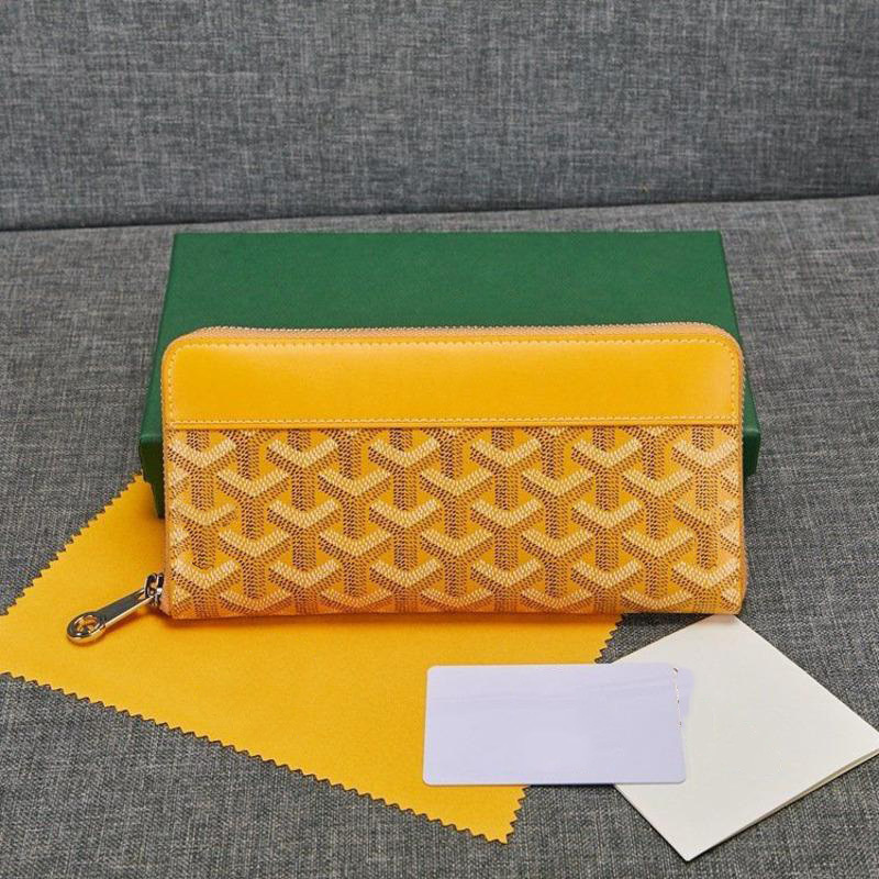 

Goya Designer Wallet Men's Genuine Leather Zip Multi Compartment Card Wallet, Blue