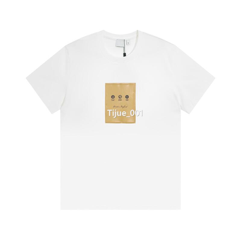 

22SS France New Classic Limited Printed Tee Man Women Couples Fashion Street High End Designer T-shirt Summer Vacation T-shirts Trend Short Sleeve TJAMTX267, Black