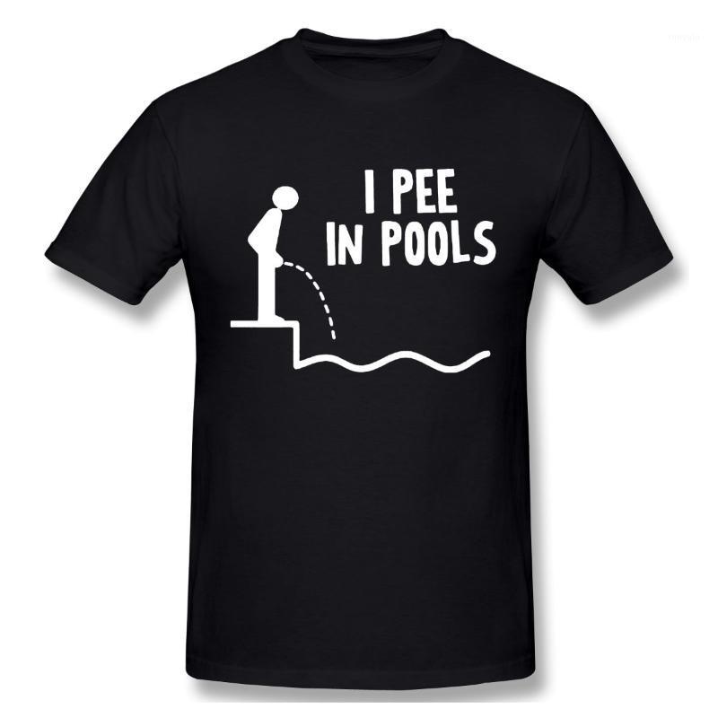 

Men's T-Shirts I Pee In Pools Funny Tshirt Man T Shirt Woman, Blue
