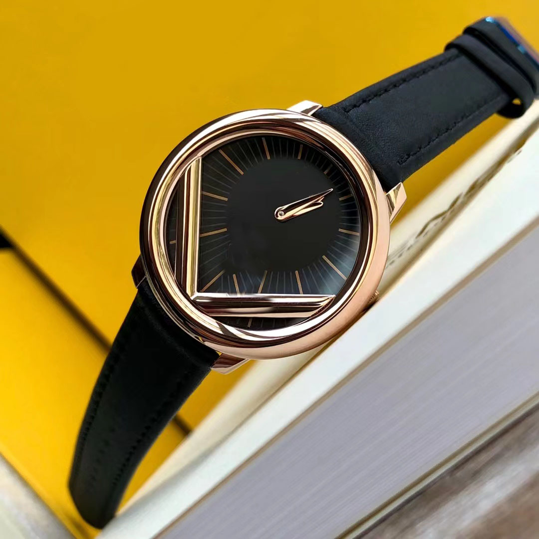 

Luxury Designer Fashion Quartz Watch 36mm High Quality Ladies Watch, Gold