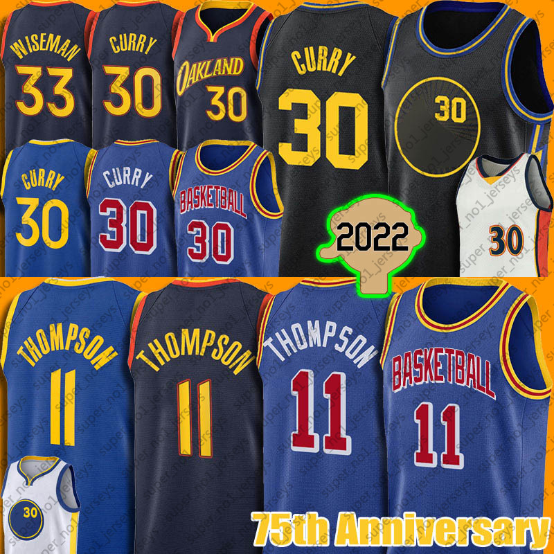 

2022 Mvp Klay 11 Stephen Thompson Curry Jersey Basketball James 33 Wiseman Jerseys 2022 City Uniform