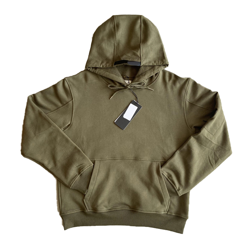 Company Water Washed Men's High Quality Goggles Lens Cotton Plain Men Sweatshirts Blank Oversized Hoodie Set Unisex Green Pullover Plus Size Ho