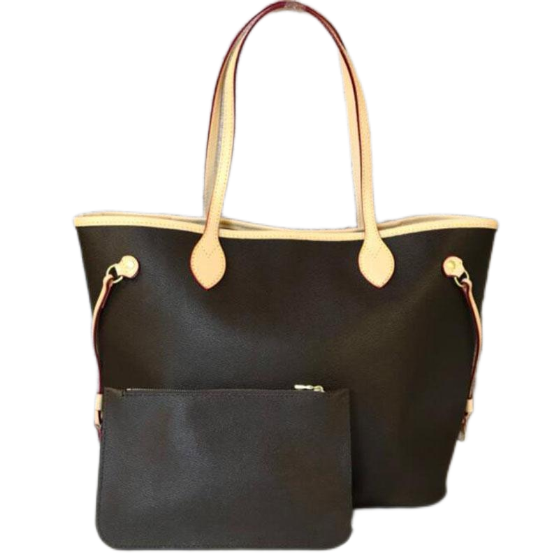 

Luxury Designer Handbag Tote Bag Womens Handbags Casual Large Hobo Capacity Mini Multi-style Leather Print Flower Shoulder Shopping Bags 41357/41603/40156/M40995, Brown flower+khaki inside