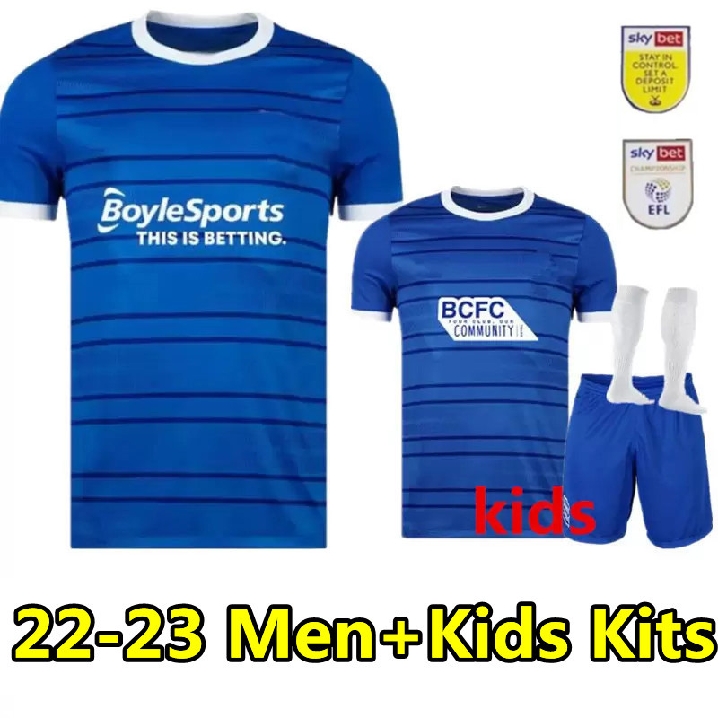 

22 23 Birmingham Soccer Jersey DEENEY Jutkiewicz Graham City FC 2022 2023 Home Away Third Adults Men Kids Kit Full Set Football Shirts Short Socks PEDERSEN DEAN SUNJIC, 22-23 home