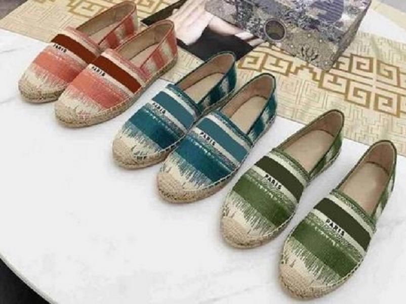 mots de lofers femme femme espadrilles chaussures de luxe chaussures décontractées toe pêcheur toile chaussure fashion fashion printemps top quil