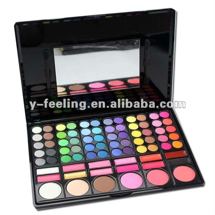 

Whole- Professional 78 Color Make Up Set Box Eyeshadow & Lip Gloss & Blush Cosplay Sst 78-03#322O