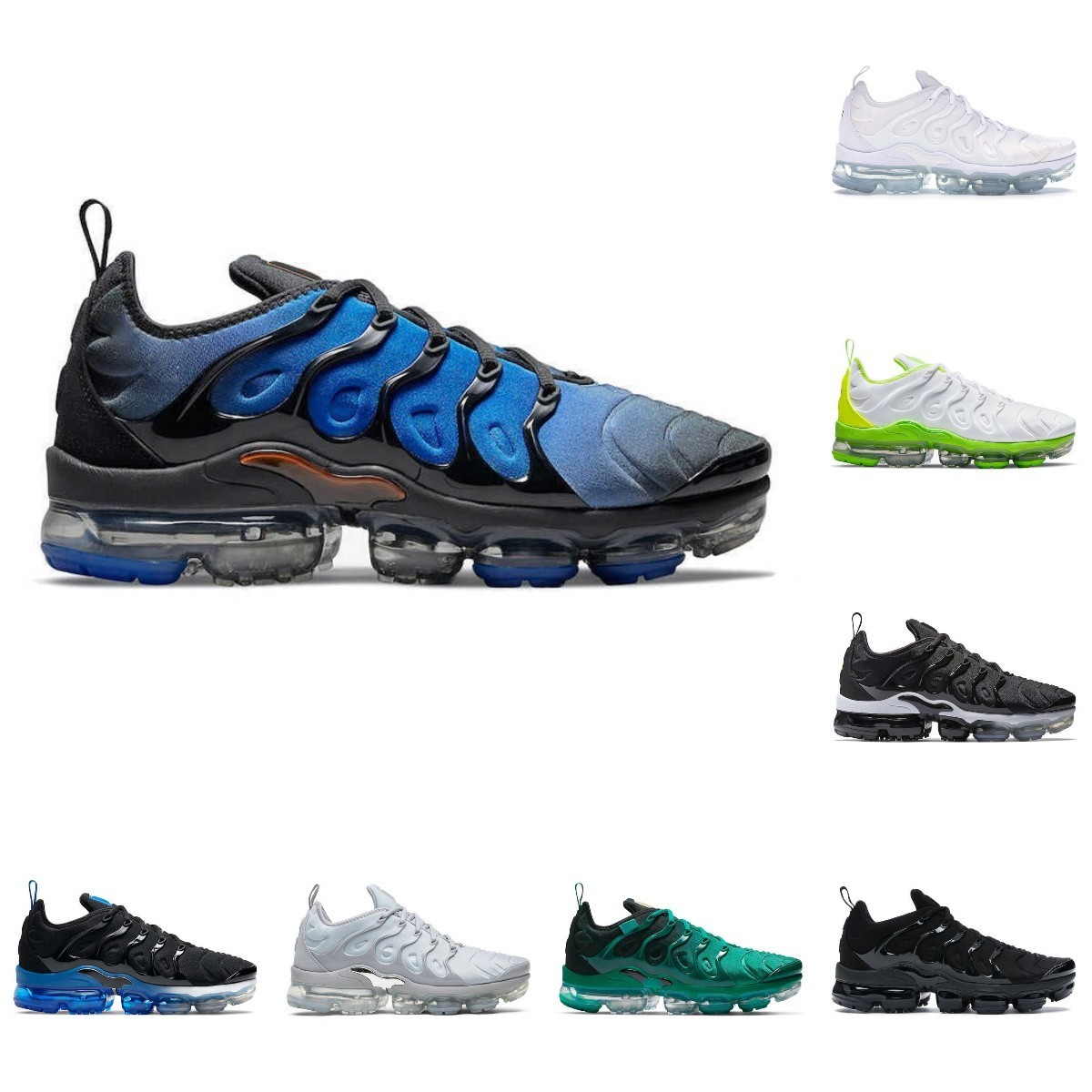 

2022 Tn Plus Men Women Airs Cushion Running Shoes Vapores Tns Requin Triple Trainer Black Red Blue Coastal Royal Volt Griffey Psychic Pink Designer Sports Sneakers, Please contact us