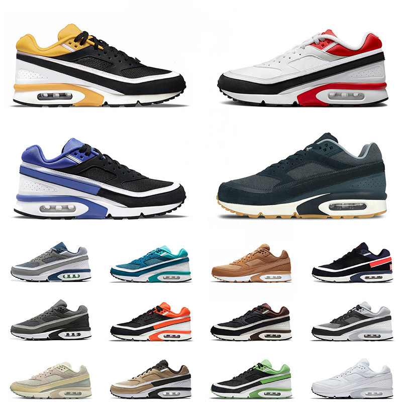 

OG Max BW Running Shoes Fashion Womens Mens Armory Midnight Navy Marina Lyon White Pure Platinum Beijing Vachetta Tan Flax Blue Cap Cream Phantom Gum Sneakers Outdoor, Bubble package bag