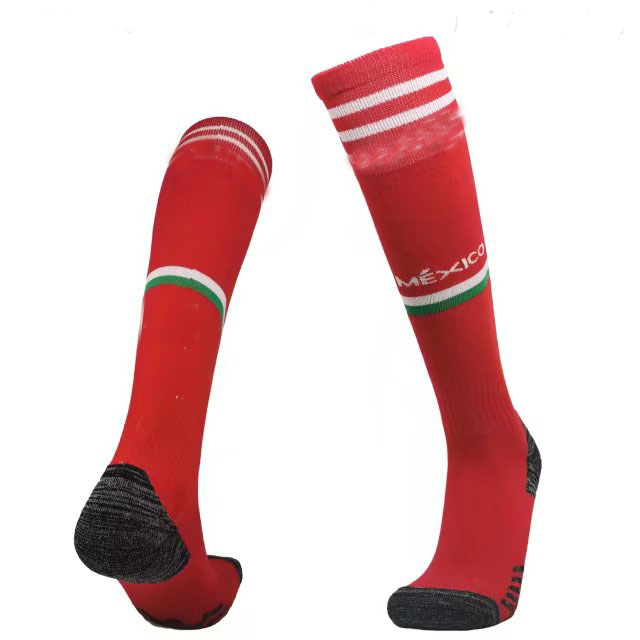 

22 23 Mexico home club team soccer socks kids adult and mx child sport stockings kid long high football sock l, Mut home sock 22 23